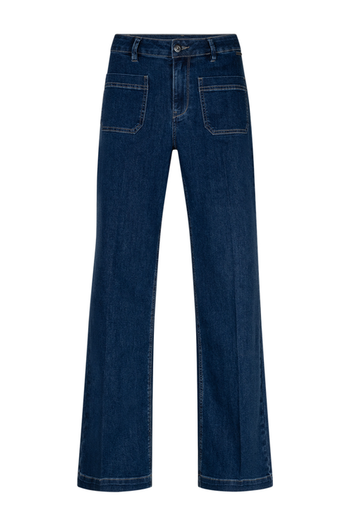 Red Button SRB5169 Colette Front Patch Pockets Highrise Wide Leg Midstone by Red Button. Shop Red Button at Dotique
