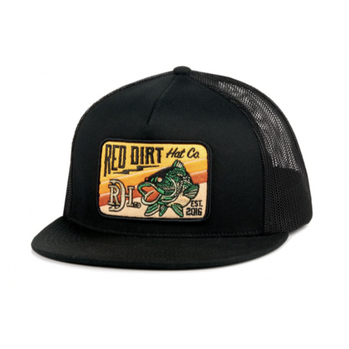 Red Dirt Hat Co. "Wallhanger" Hat in Black