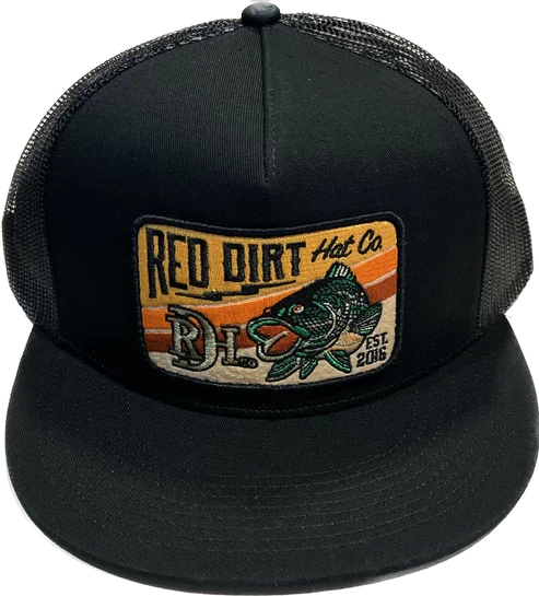 Red Dirt Hat Co. "Wallhanger" Hat in Black