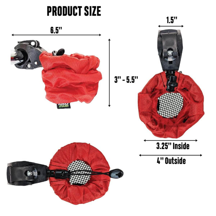 Red Hot | Shock-Absorbing Cup Holder