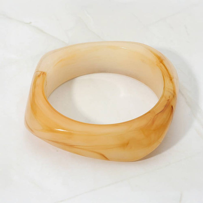 Resin Bangle: Tort