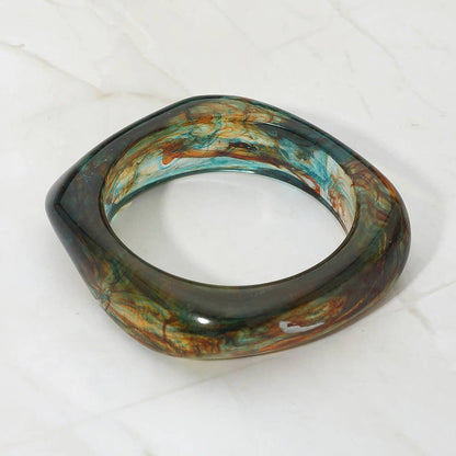 Resin Bangle: Tort