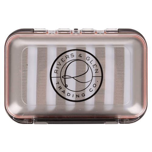 R&G Large Double Sided Waterproof Fly Box South Fork Distributors Orange / Large Fly Boxes Rivers and Glen Trading Co