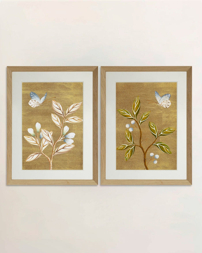 A4 (8.3 x 11.7") / Oak frame