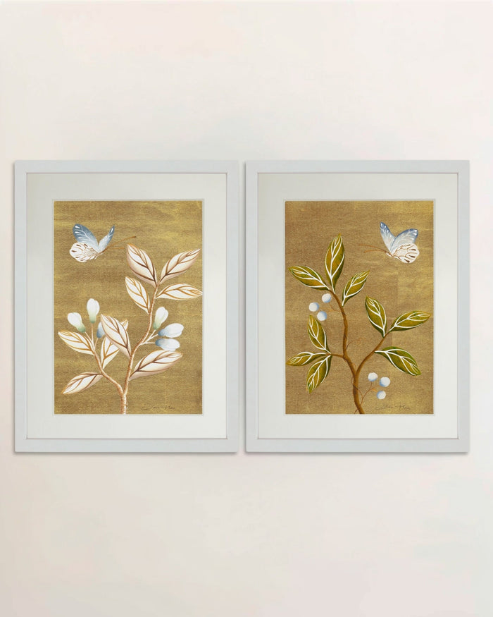 A4 (8.3 x 11.7") / White frame