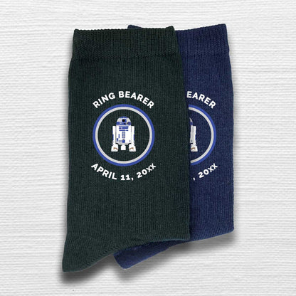 Ring Bearer Socks – Star Wars Inspired Ring Security Gift
