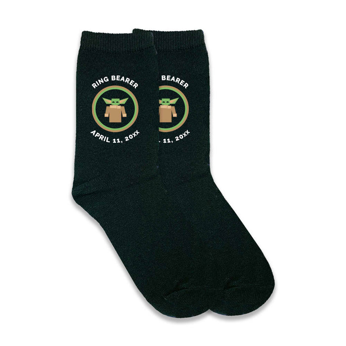 Ring Bearer Socks – Star Wars Inspired Ring Security Gift