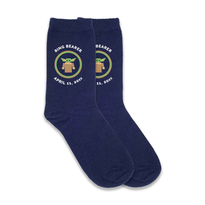 Navy / Small / Grogu