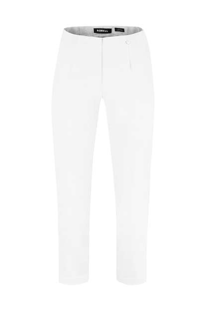 Robell Lena 09 trousers in stretch bengaline with a flattering pull-on fit. Smart, comfortable and easy to wear. Shop now at Dotique.