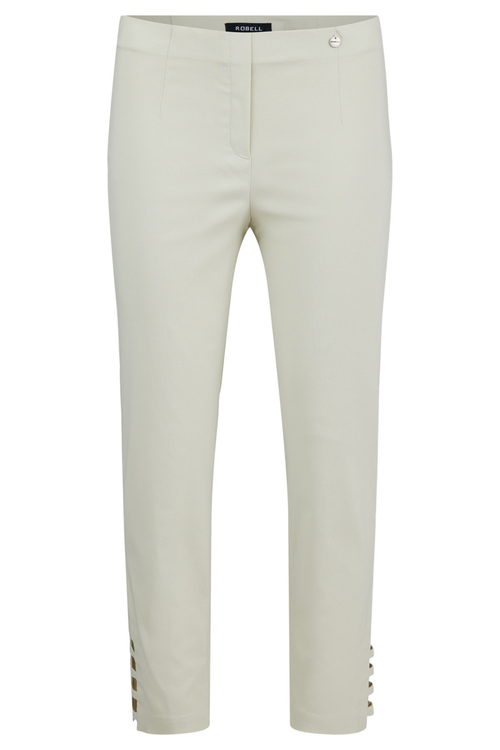 Robell Lena 09 trousers in stretch bengaline with a flattering pull-on fit. Smart, comfortable and easy to wear. Shop now at Dotique.