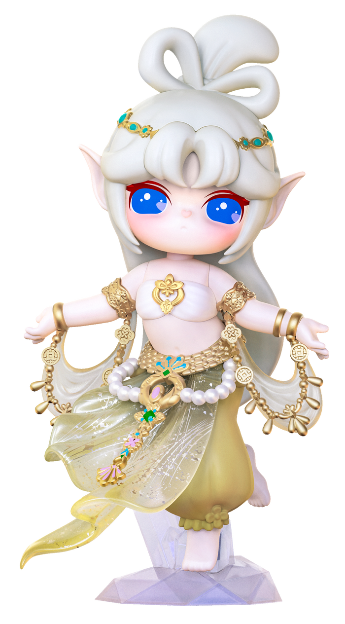 Robotime Rolife Suri's Lingfeng Town Figure Dolls 1pc Blind Box