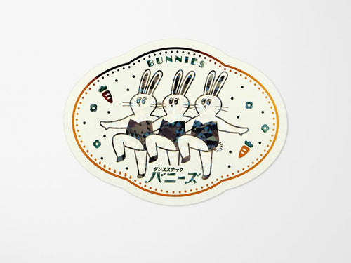 Rokkaku x ObiWan Sticker - Bunnies