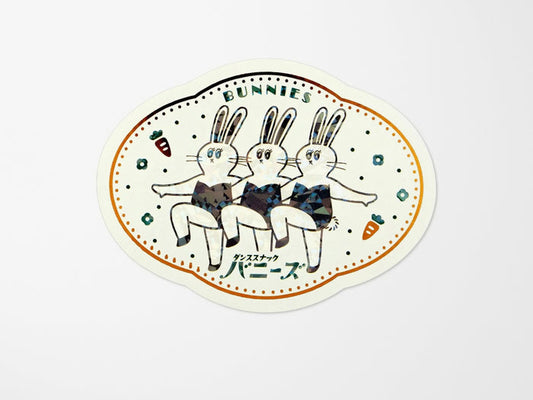 Rokkaku x ObiWan Sticker - Bunnies