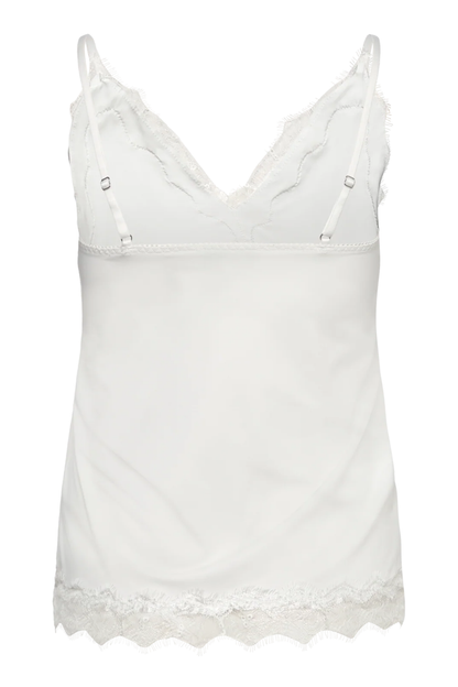 Rosemunde 102507 RWBridget Sleeveless Lace Strap Top New White by Rosemunde. Shop Rosemunde at Dotique.