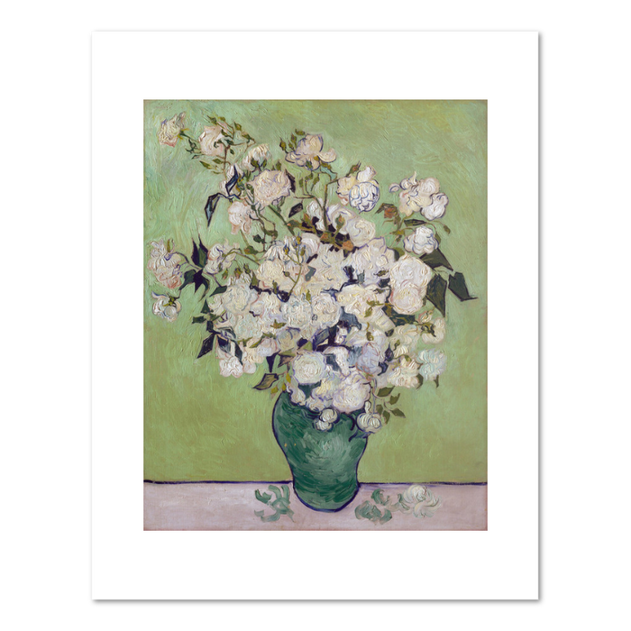 Vincent van Gogh, Roses, 1890, Fine Art Prints in various sizes by Museums.Co