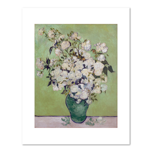 Vincent van Gogh, Roses, 1890, Fine Art Prints in various sizes by Museums.Co
