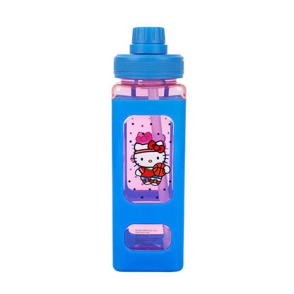 Sanrio Hello Kitty - Hoops 24 oz. Square Plastic Water Bottle