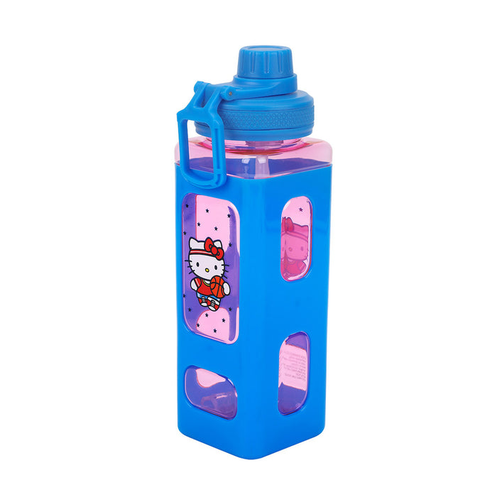 Sanrio Hello Kitty - Hoops 24 oz. Square Plastic Water Bottle