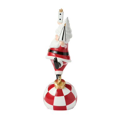 Santa with Tree and Giftbox