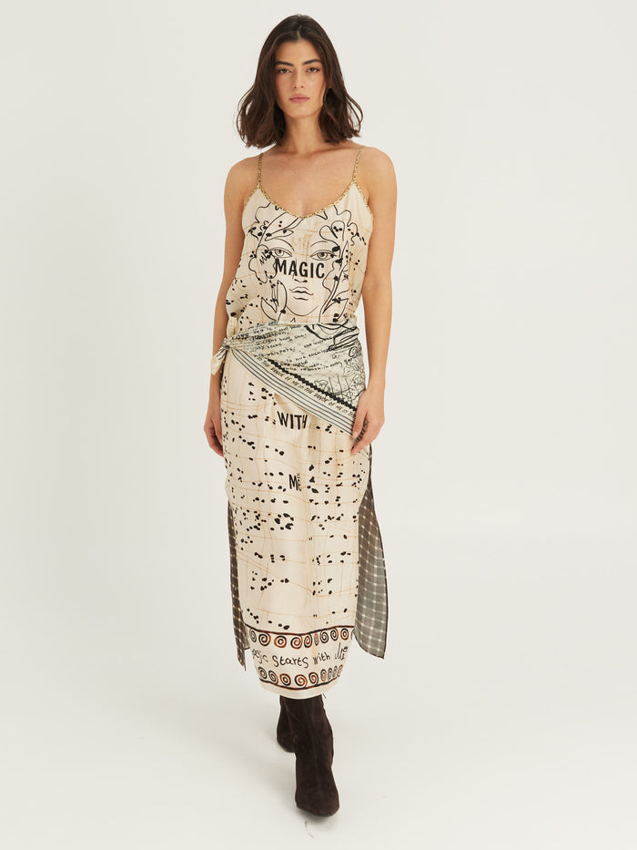 Sara Noir Muse Headkerchief