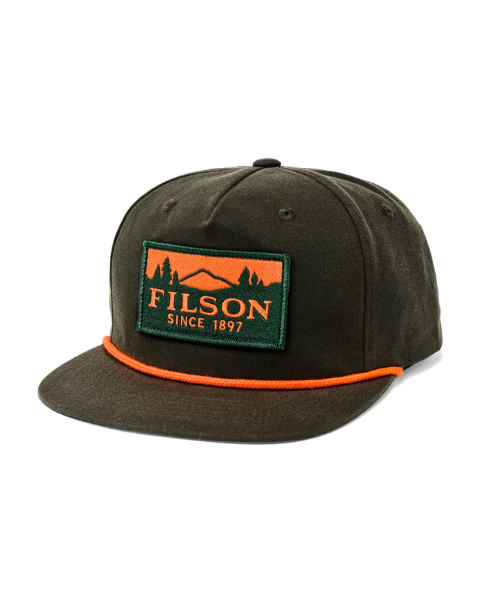 Scenic Graphic Trucker Hat- Otter Green