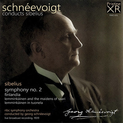 SCHNÉEVOIGT conducts Sibelius (NBC SO, 1939) - PASC631 - CD