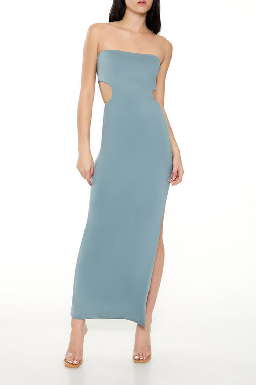 Sculpt Cutout Tube Maxi Dress