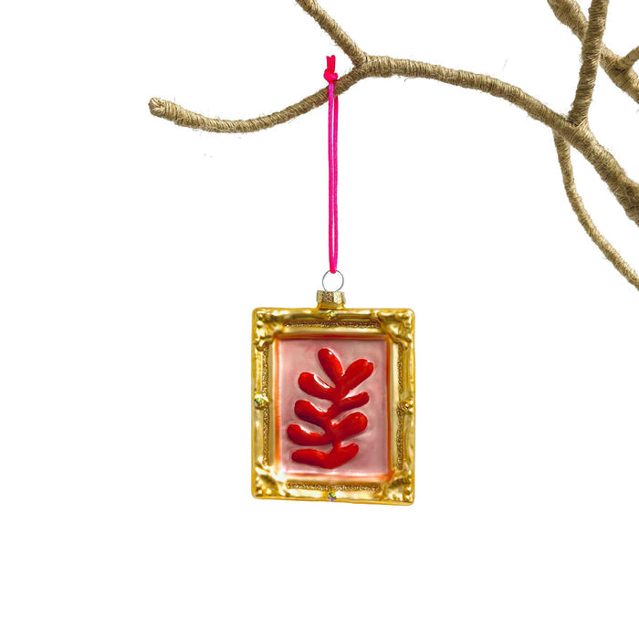 Seaweed Painting Ornament