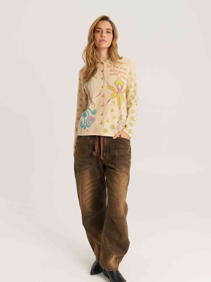 Serenity Paradiso Botton Shirt