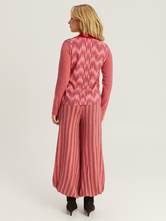 Serenity Red Aura Botton Shirt