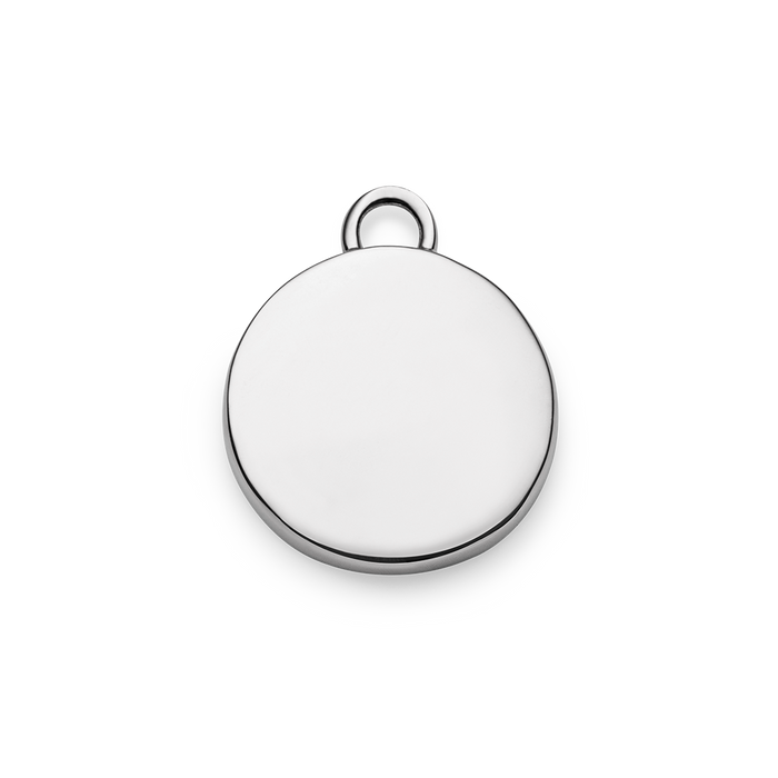 Set Taurus Charm und Halskette Silber