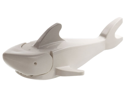 Shark with Pointed Nose and Debossed Eyes