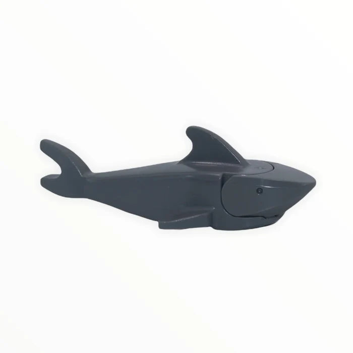 Shark with Pointed Nose and Debossed Eyes