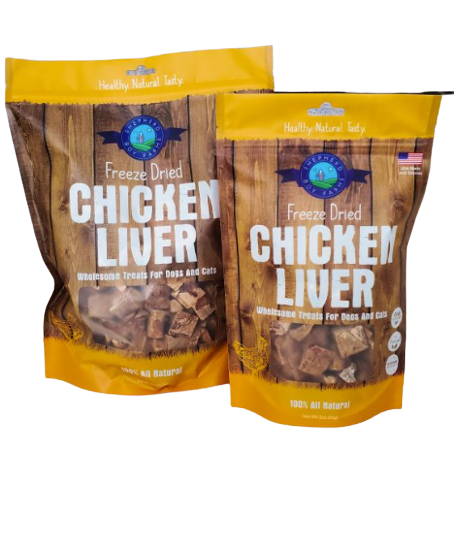 Shepherd Boy Farms Freeze-Dried Chicken Liver Dog & Cat Treats