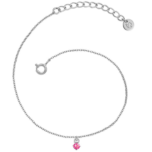 Silberarmband Turmalin