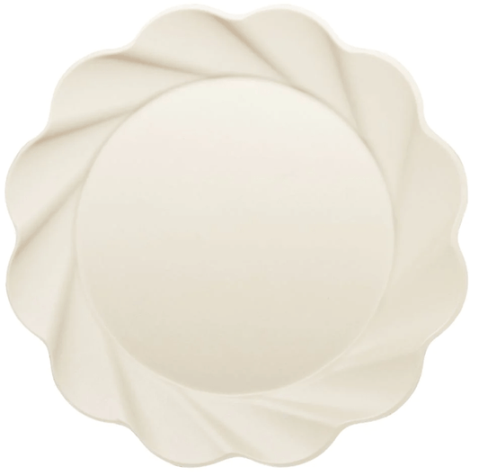 Sophistiplate Party Simply Eco XL Dinner Plates - Cream
