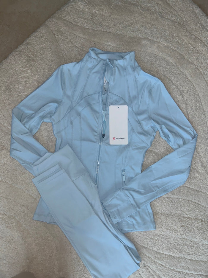 Sky blue leggings set