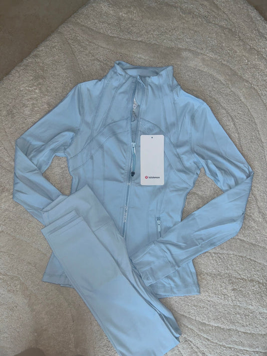 Sky blue leggings set