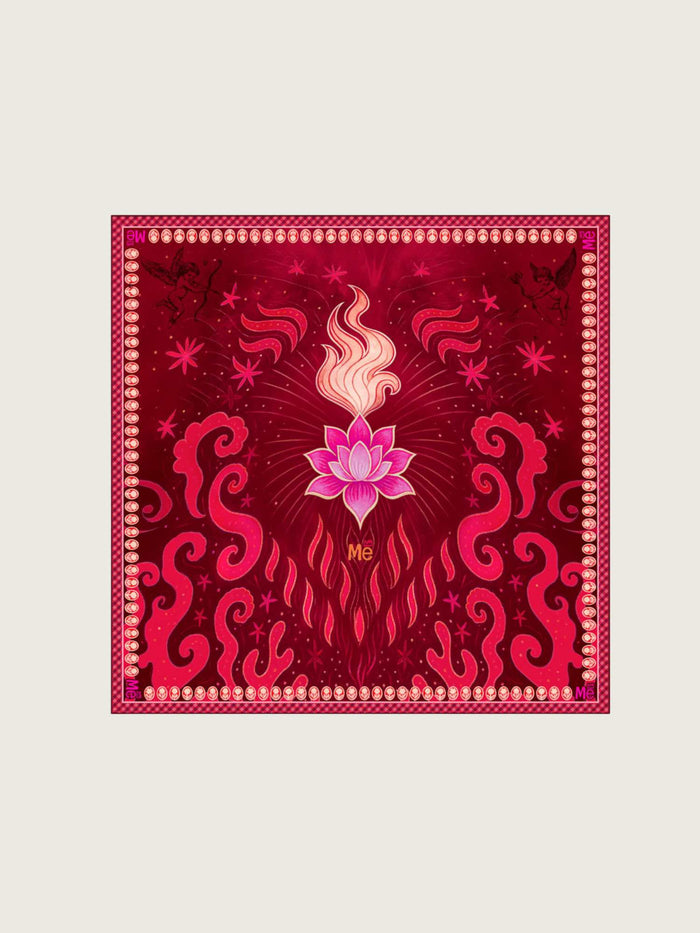 Sky Red Aura Scarf