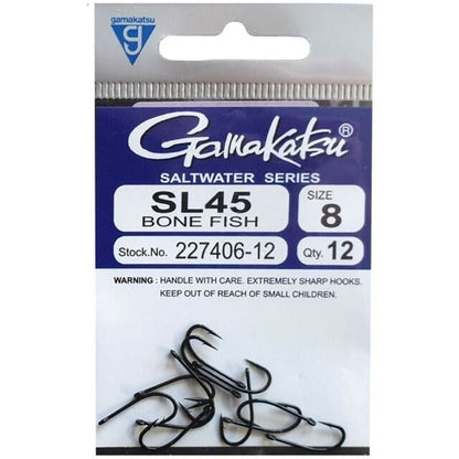 SL45 (Bonefish) Gamakatsu 10 Fly Tying Rivers and Glen Trading Co