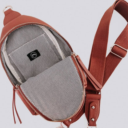 Sling Bag:Brown