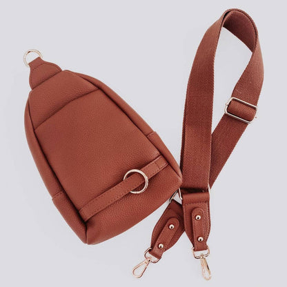 Sling Bag:Brown