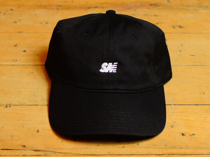SM Classic Micro Embroidered Cap - Black / White