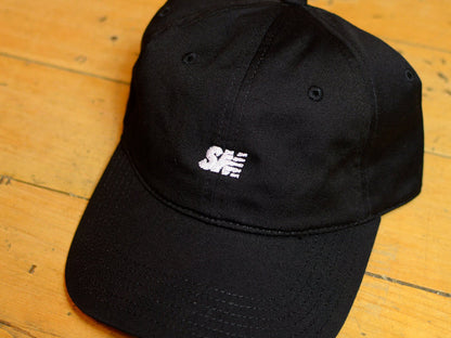 SM Classic Micro Embroidered Cap - Black / White