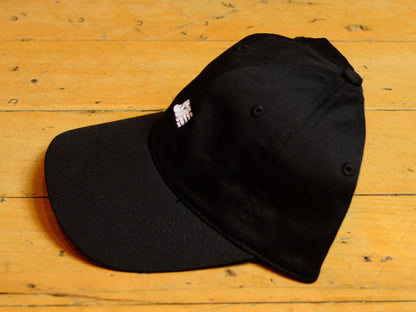 SM Classic Micro Embroidered Cap - Black / White