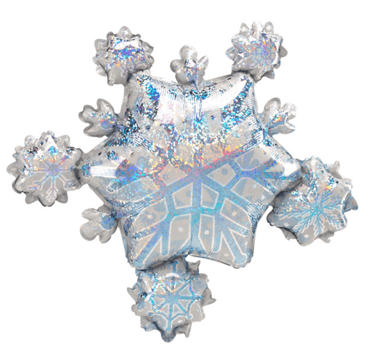 Havin' a Party Party Snowflake Cluster Balloon