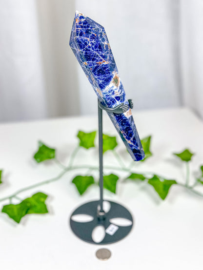 Sodalite Wand on Stand (86B)
