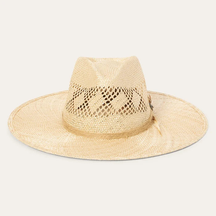 Stetson Chorus Flat Brim Fashion Straw Hat