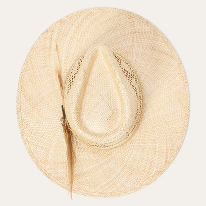 Stetson Chorus Flat Brim Fashion Straw Hat