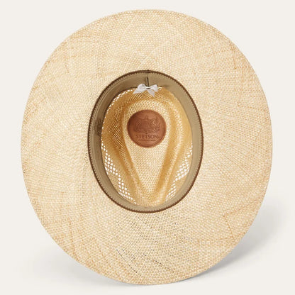 Stetson Chorus Flat Brim Fashion Straw Hat
